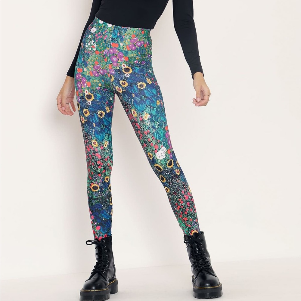 Gustav Klimt BlackMilk leggings